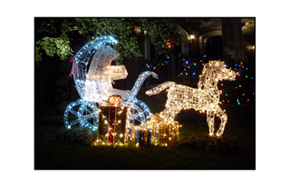 Lighted Sleigh