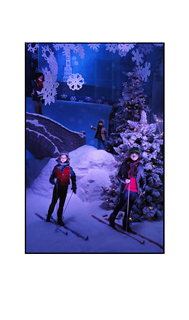 Christmas Skiers