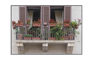 Florence, Italy terrace