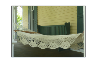 hammock on the porch