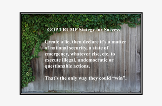 GOP trump strategy for winning