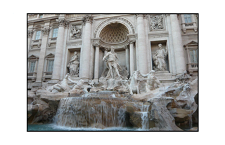 Trevi Fountain of Italy