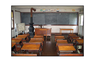 old fashion classroom