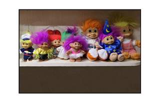 colorful trolls