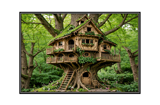 fairy tree house