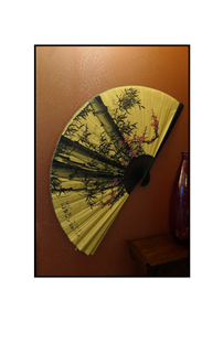 Asian hand fan