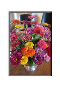 colorful flower bunch