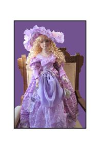 Victorian Violet Doll