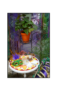 Mardi Gras Table