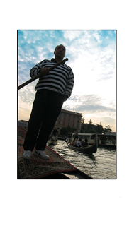 Venice Italy Italian Gondolier